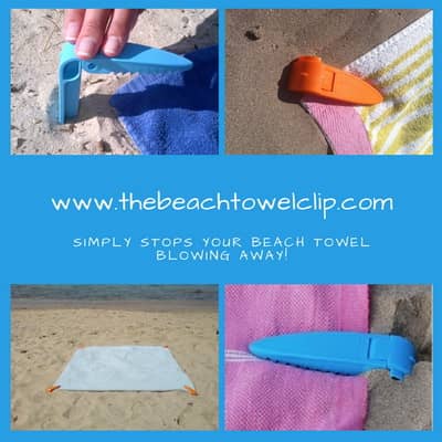 The Beach Towel Clip