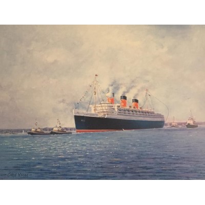 Art Print Chris Woods The Queen Mary