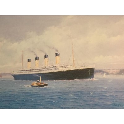 Art Print Chris Woods The Titanic