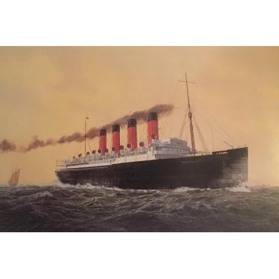 Art Print Ed Walker RMS Mauretania