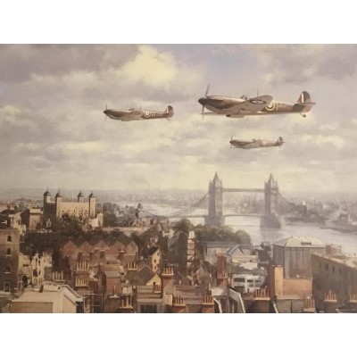 John Young Spitfires over London